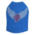 Heart Wings AB Rhinestone Dog Tank