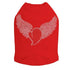 Heart Wings AB Rhinestone Dog Tank