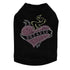 Heartbreaker Rhinestone Dog Tank