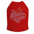 Heartbreaker Rhinestone Dog Tank