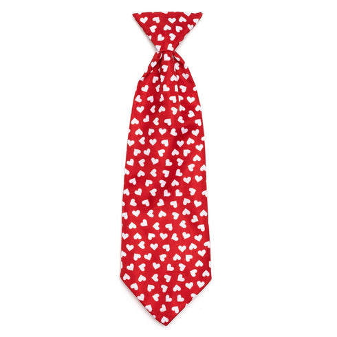 Hearts Dog Necktie