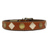 Heirloom Studded Dog Collar