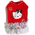 Hello Kitty Lightning Red Couture Dog Shirt