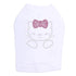 Hello Kitty Rhinestone Dog Tank