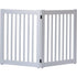 Highlander Series Solid Wood Dog Gate Pumice Grey