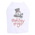 Holiday Hugs Christmas Rhinestone Dog Tank
