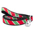 Holiday Stripe Dog Collar