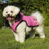 Hoodie Harness Dog Coat Pink Medium