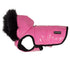 Hoodie Harness Dog Coat Pink Medium