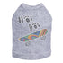 Hot Dog Rhinestone Dog Tank