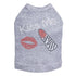 Hot Lips Rhinestone Dog Tank