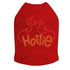 Hottie Rhinestone Dog Tank