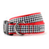 Houndstooth B/W Dog Collar