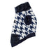 Houndstooth Butter Fleece Vest Navy Small