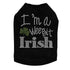 I'm A Wee Bit Irish Rhinestone Dog Tank