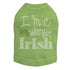 I'm A Wee Bit Irish Rhinestone Dog Tank