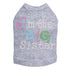 I'm The Big Sister Rhinestone Dog Tank