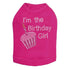 I'm The Birthday Girl Rhinestone Dog Tank