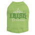 Irish Princess Rhinestone Dog Tank