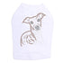 Italian Greyhound Rhinestone Dog Tank