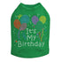 It's My Birthday Rhinestone Dog Tank
