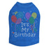 It's My Birthday Rhinestone Dog Tank