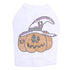 Jack O'Lantern With Hat Rhinestone Dog Tank