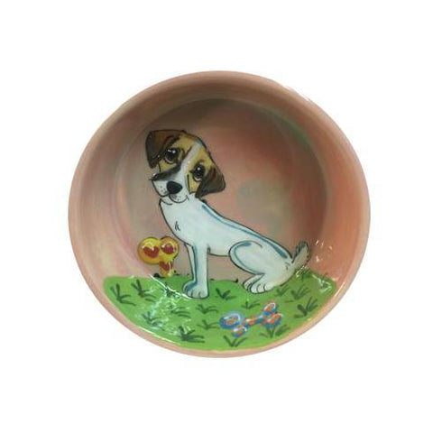Jack Russell 2 Dog Bowl