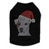 Jack Russell Terrier Santa Rhinestone Dog Tank