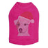 Jack Russell Terrier Santa Rhinestone Dog Tank
