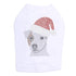 Jack Russell Terrier Santa Rhinestone Dog Tank