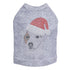 Jack Russell Terrier Santa Rhinestone Dog Tank