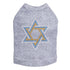Jewish Star Rhinestone Dog Tank