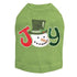 Joy Snowman Rhinestone Dog Tank