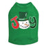 Joy Snowman Rhinestone Dog Tank