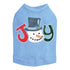 Joy Snowman Rhinestone Dog Tank