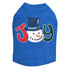 Joy Snowman Rhinestone Dog Tank