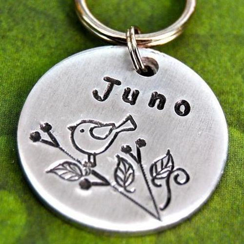 Juno Round Dog ID Tag