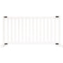 Kensington Series Free Standing Solid Wood Dog Gate White