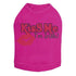 Kiss Me I'm Irish Rhinestone Dog Tank