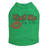 Kiss Me I'm Irish Rhinestone Dog Tank