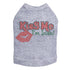 Kiss Me I'm Irish Rhinestone Dog Tank