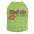 Kiss Me I'm Irish Rhinestone Dog Tank