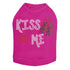 Kiss Me Mistletoe Rhinestone Dog Tank