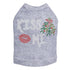 Kiss Me Mistletoe Rhinestone Dog Tank