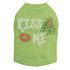 Kiss Me Mistletoe Rhinestone Dog Tank