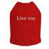 Kiss Me Rhinestone Dog Tank