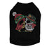 Kissing Xmas Birds Rhinestone Dog Tank