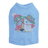 Kissing Xmas Birds Rhinestone Dog Tank