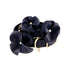 Lambert Classic Leather Dog Flowerette Slider Onyx